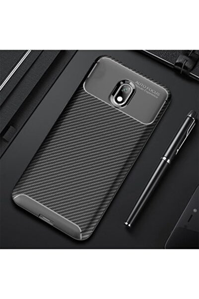 AKSEFİZZ Xiaomi Redmi 8a Kılıf Benzersiz Dokulu Yüksek Tutuş Sağlayan Mat Eli...