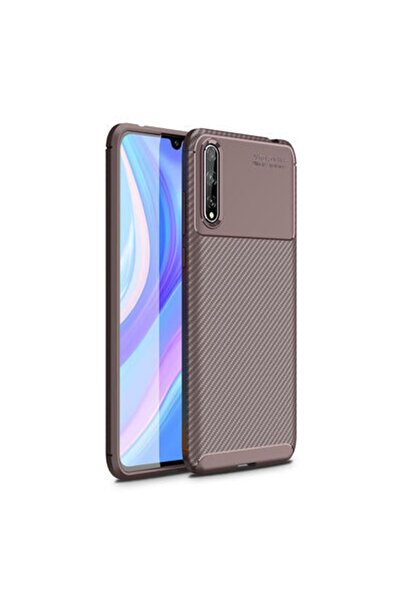 AKSEFİZZ Huawei P Smart S (Y8P) Kılıf Benzersiz Dokulu Yüksek Tutuş Sağlayan ...