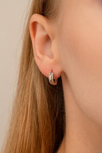 GençTaş Kuyumculuk 14 Ayar Altın Peri Küpe