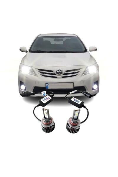 Fardoktoru Toyota Corolla E150 Led Kısa Far Ampulü Mono Hb4 9006