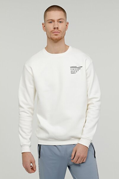 lumberjack Sweatshırt 2pr Ekru Erkek Sweatshirt