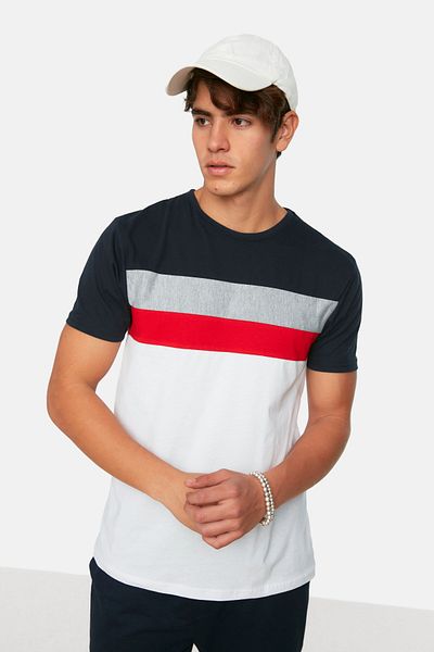 Trendyol Collection T-Shirt - Navy blue - Regular fit
