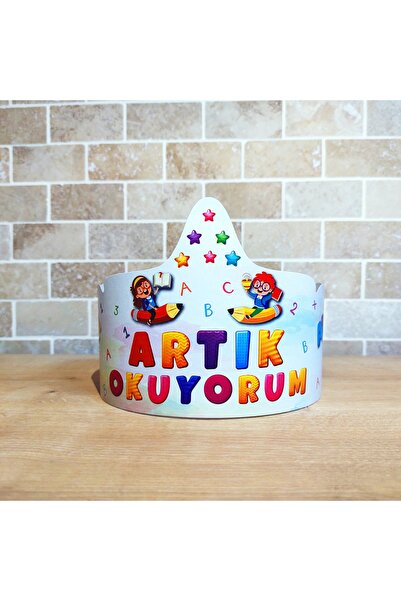 Etkinlikdenizi Artık Okuyorum Tacı - Balonlu Temalı (5 ADET)