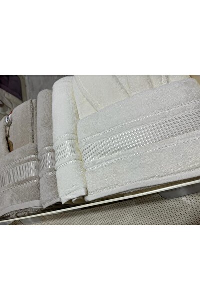 Özdilek Colourist Aile Bornoz Seti Bej - Krem