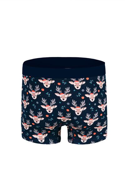 darkzone Чоловічі цифрові боксери з оленями на Новий рік