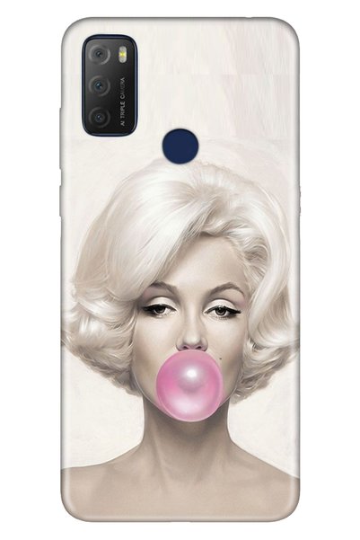 TCL 20E Case 0.4mm Silicone Patterned Trend Marliyn