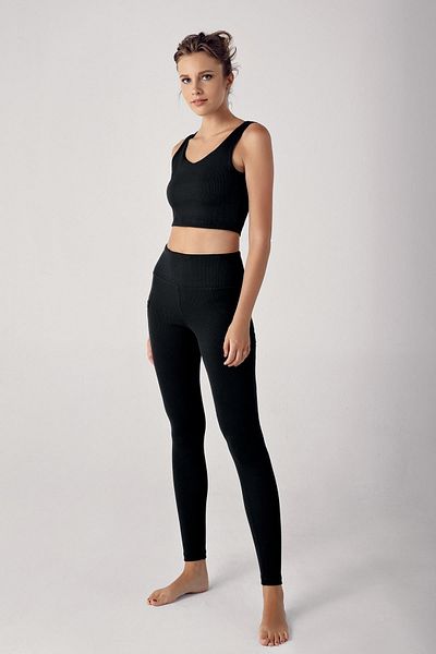 Artış Leggings sport cu buzunar cu talie înaltă pentru femei F05