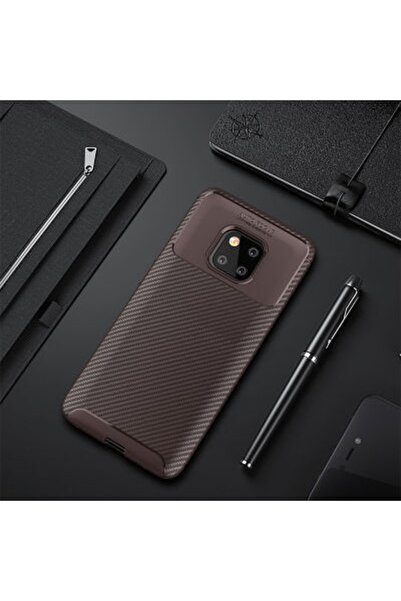 AKSEFİZZ Huawei Mate 20 Pro Kılıf Benzersiz Dokulu Yüksek Tutuş Sağlayan Mat ...