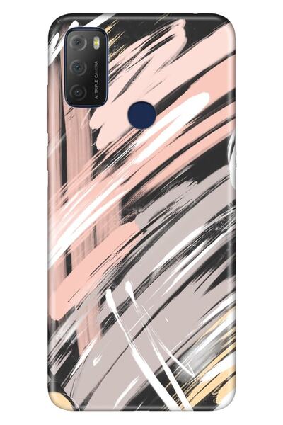 TCL 20E Case 0.4mm Silicone Patterned Paris Matte Drawing