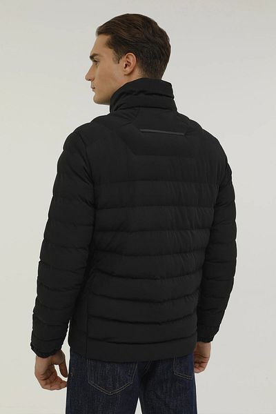 lumberjack M-sn56 Marcel Coat 2pr Μαύρο Ανδρικό Κοντό Παλτό -