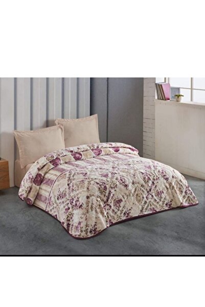 Kristal Kalın Kabartmalı Çift Kişilik Battaniye