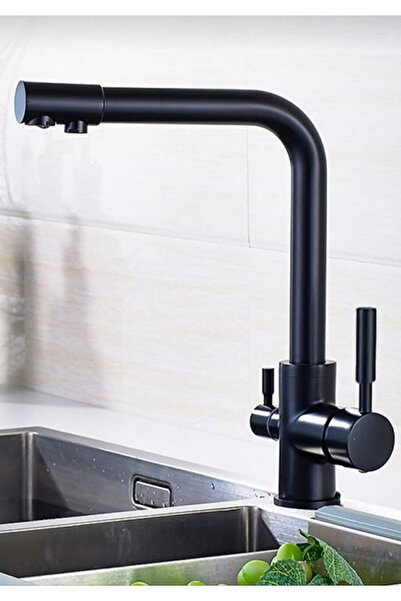 İda Point Arıtmalı Mutfak Bataryası Siyah