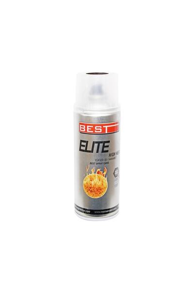 Genel Markalar Best Elite 300C Isıya Dayanıklı Eko Siyah Sprey Boya 400 ml