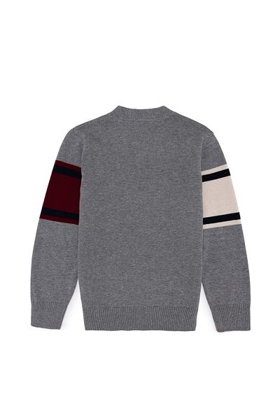 U.S. Polo Assn. Gray Boy's Cardigan