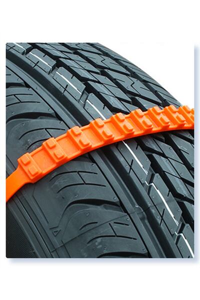 Ankanorm Kar Zinciri Pratik Oto Araba Buz Zincir Tekrar Kullanıma Uygun Pratik Tak Çıkar Modeli (8 Adet)