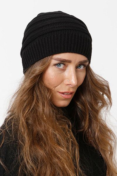 FATELLA Unisex Adult Knitted Knitwear Beanie Neck Collar