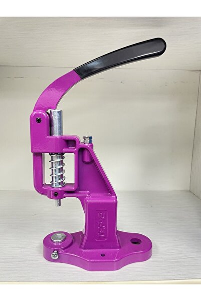 KRC TEKSTİL Çıt Çıt Makinesi Tulumba Pres (mor)