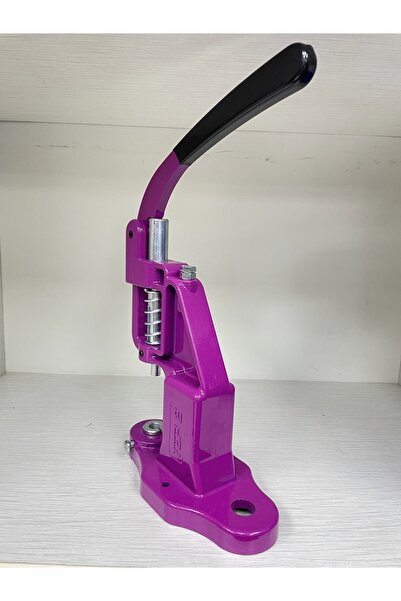 KRC TEKSTİL Çıt Çıt Makinesi Tulumba Pres (mor)