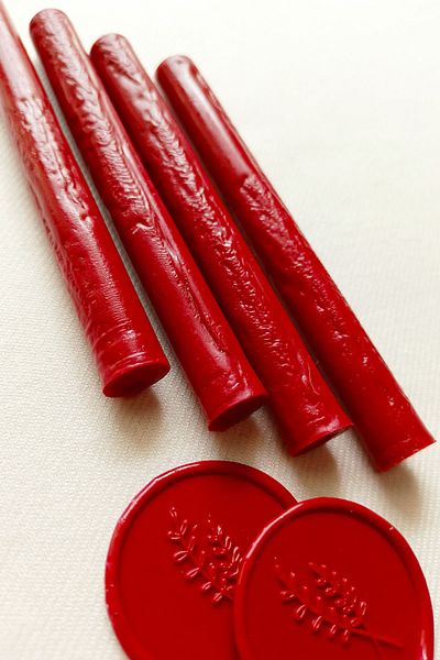 Dekorden Seal Wax, 12pcs (Wine Red)