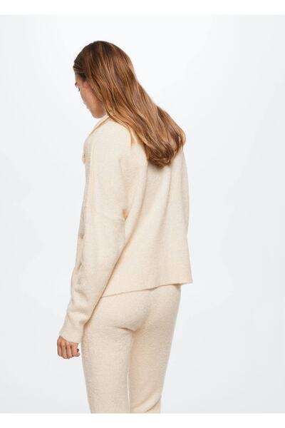 MANGO Woman Polo Yaka Kazak