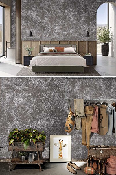 TechnoSmart 60x200cm Desenli Kendinden Yapışkanlı Duvar Kağıdı Mutfak Dolap Kaplama Dekorasyon