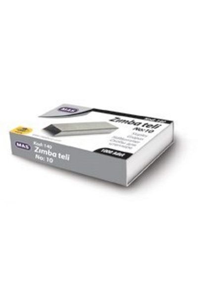 Mas Staple Wire No: 10 White 140 - (10 Pieces)