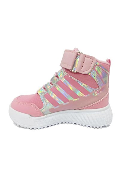 Caprito Carby 2021-b Kız Bebe Sneakers Bot Pembe Parlak