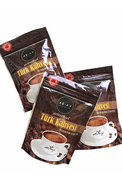 AR-AY Kahve & Baharat قهوة تركية محمصة متوسطة الحجم مع مشروب ناعم 500 جرام
