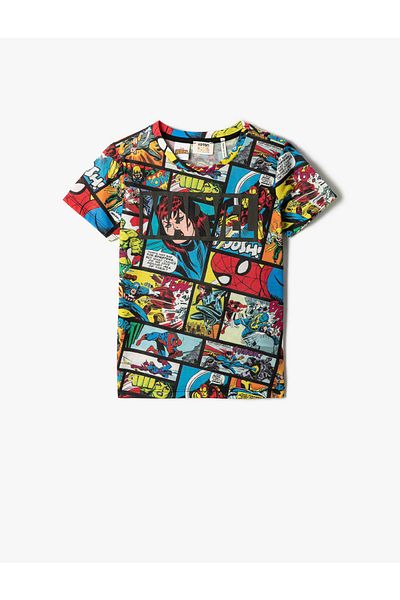 Koton T-Shirt - Schwarz - Regular Fit