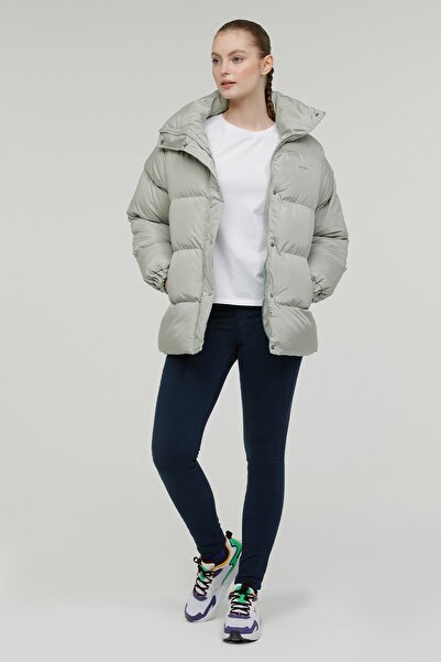 Kinetix W-sn2060 Serena Coat 2pr Pastel Mınt Kadın Uzun Kaban