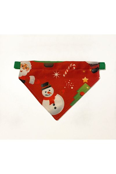 MS Pet Design Adjustable Cat Dog Bandana - Christmas Gift