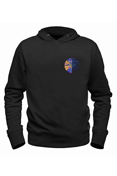 Alfa Tshirt Wednesday Printed Black Sweatshirt