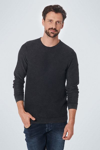 No Excess Pullover - Schwarz - Regular Fit