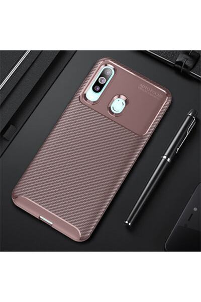 AKSEFİZZ حافظة Galaxy A20s غطاء فريد من نوعه بملمس فريد عالي اللمعان غير لامع...