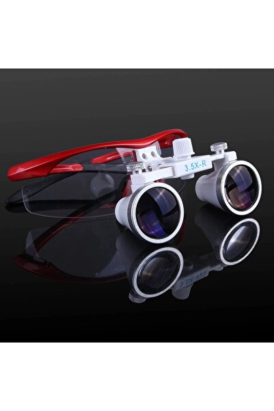 Kalite Orjinal Cerrahi Binoküler Loupes Gözlük - 3.5x Büyütme Cerrahi Büyüteç...