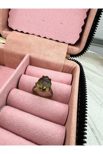 Ceso Accesories Zultanit Taşlı Bronz Yüzük