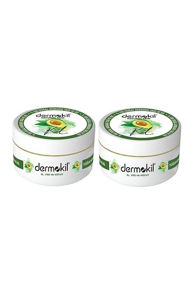 Dermokil Avocado Color Face and Body Cream - 300 Ml x 2 Pieces