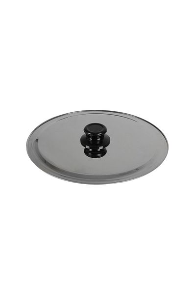BAYDURSAN Pan Cover Stainless Steel Thick Metal Shiny Pan Cover 25 (COMPATIBLE WITH POTS AND PANS)
