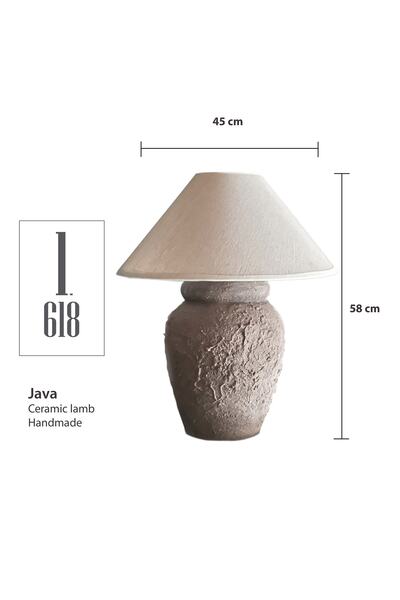 EL YAPIMI Abajur Jawa