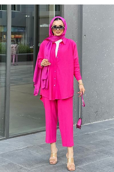 ECRİN MODA Κοστούμι Hijab με παντελόνι