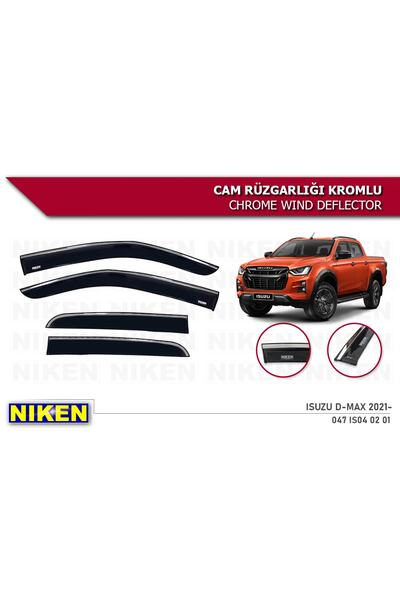 Niken Isuzu D-max Kromlu Cam Rüzgarlığı 2022 Sonrası