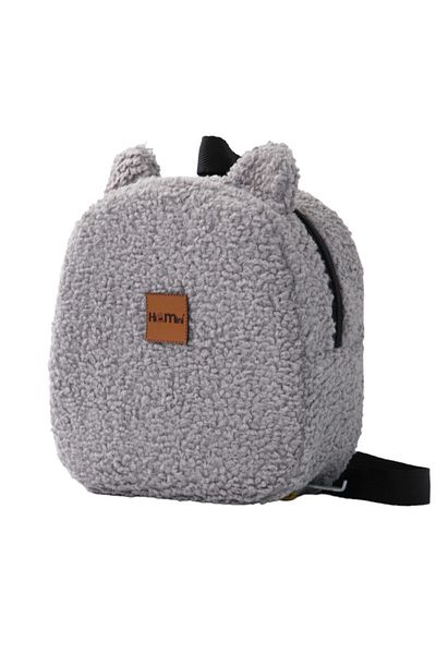 Hi.minitr Teddy Gray Bag (0-5 Years)
