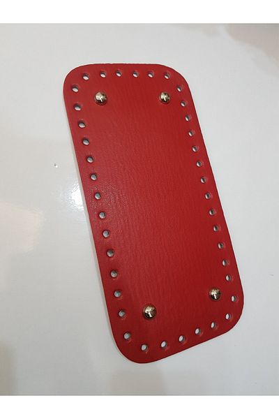 NAZENİN HOBİ AKSESUAR Leather Knitted Bag Base (25*12 Cm)