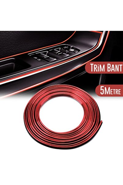 STS Oto Aksesuar Araç Içi Dekoratif Torpido Ve Kapı Döşeme Fitili Neon Ip 5 M...