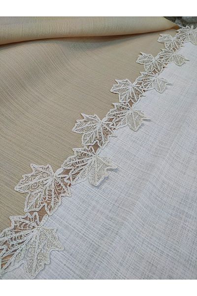 Fransizdantel Cross Sycamore Leaf Pattern Lace Guipure