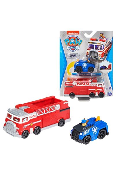 PAW PATROL Chase Itfaiye Kurtarma Araç Seti Fire Truck Team Vehicle 6063231