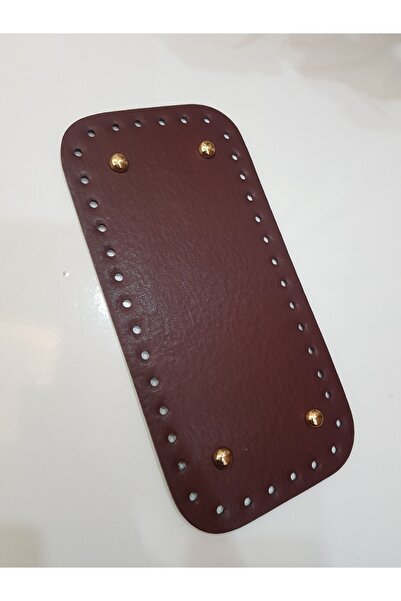 NAZENİN HOBİ AKSESUAR Βάση δερμάτινη πλεκτή τσάντα (25*12 cm)