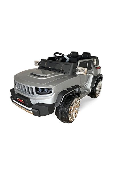 Akar Oyuncak Fenomen 4x4 12v Çift Kişilik Uzaktan Kumandalı Akülü Araba Gri
