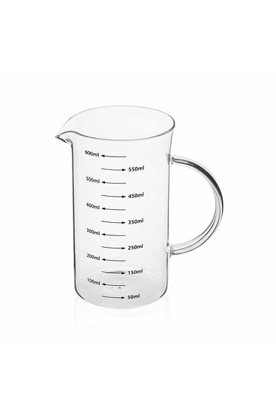 Paçi Borosilicate Glass Measuring Cup - 600 Ml