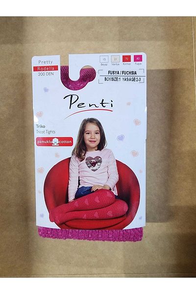 Penti Детски дебели чорапогащи Pretty Rodella